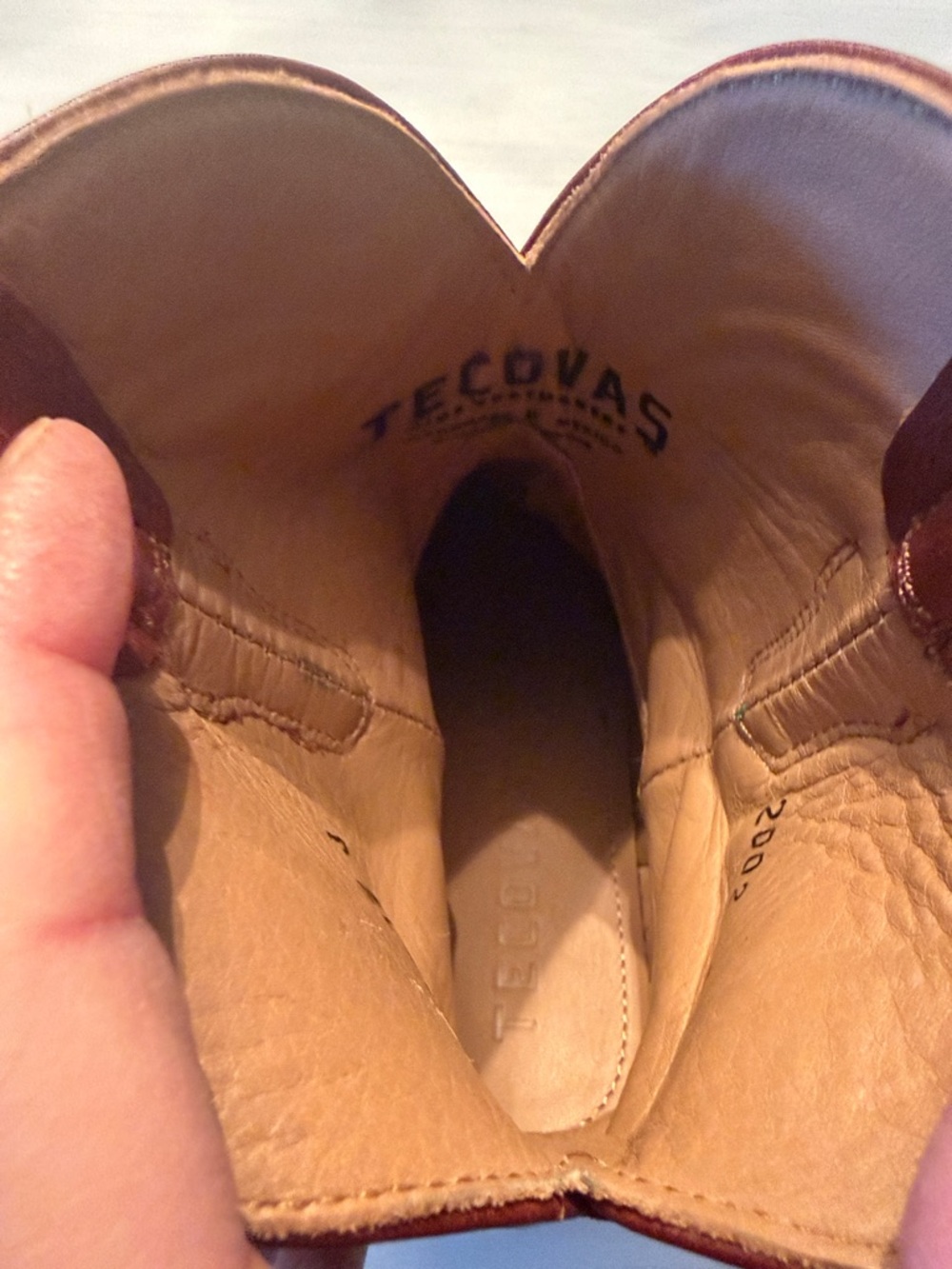 Tecovas Rich Chestnut Leather “Penny” Boots - Picture 8 of 16